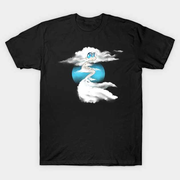 Cloud Mermaid T-Shirt by TheSamDS